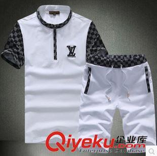 4.1夏裝上新 2015高端純色男士短袖T恤套裝，廠家直銷引爆批發(fā)代理市場